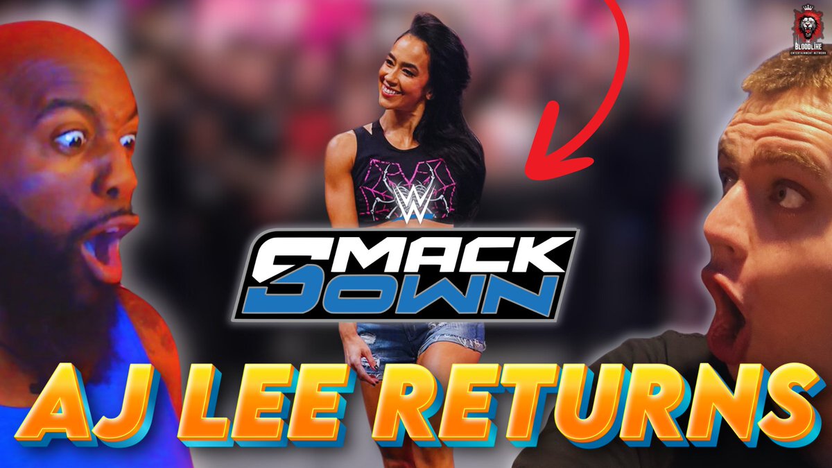 Devin The Tribal Chief (@clark_wrestling) on Twitter photo 🔥 SHE’S BACK! AJ Lee makes her shocking WWE return & the fans (and CM Punk) go wild! Full reaction now LIVE on the channel! 👇
Ft <a href="/JonnyAutism/">Jonny Autism</a>
👉 youtu.be/z9InAKYhbDU?si…
#WWE #AJLee #WWEReaction #SmackDown 🔥 SHE’S BACK! AJ Lee makes her shocking WWE return & the fans (and CM Punk) go wild! Full reaction now LIVE on the channel! 👇
Ft <a href="/JonnyAutism/">Jonny Autism</a>
👉 youtu.be/z9InAKYhbDU?si…
#WWE #AJLee #WWEReaction #SmackDown