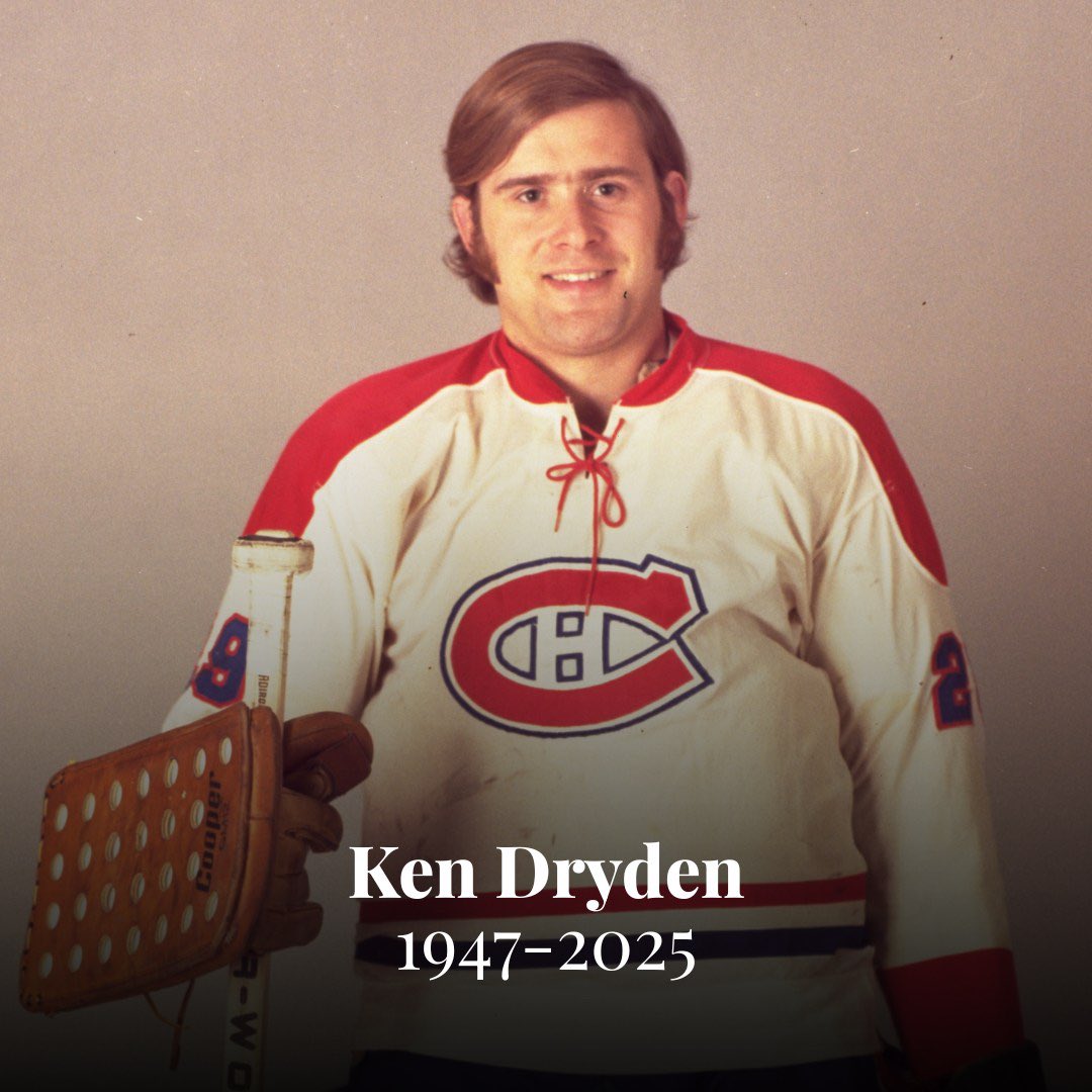 In every aspect of his storied life, Ken Dryden stood tall. 

We are deeply saddened to learn of the passing of Honoured Member Ken Dryden, a remarkable, sincere, and longstanding supporter of the Hockey Hall of Fame. Our heartfelt condolences go out to his family and friends.