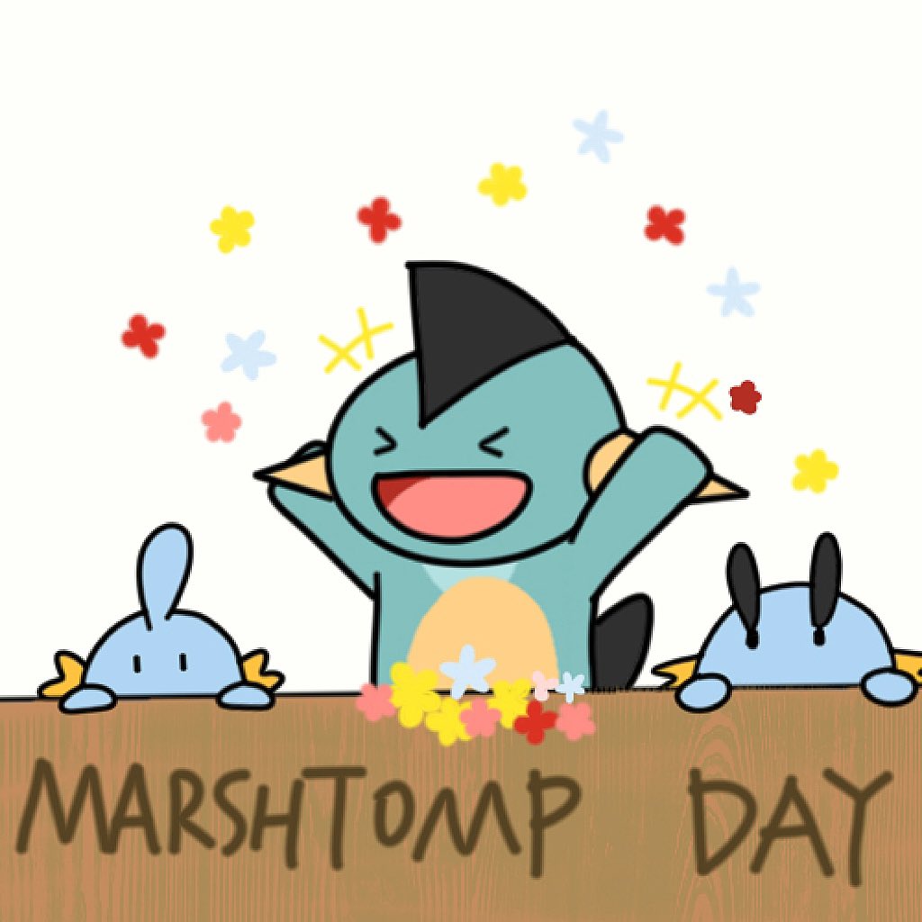 TOMP
#ヌマクローの日 #MarshtompDay