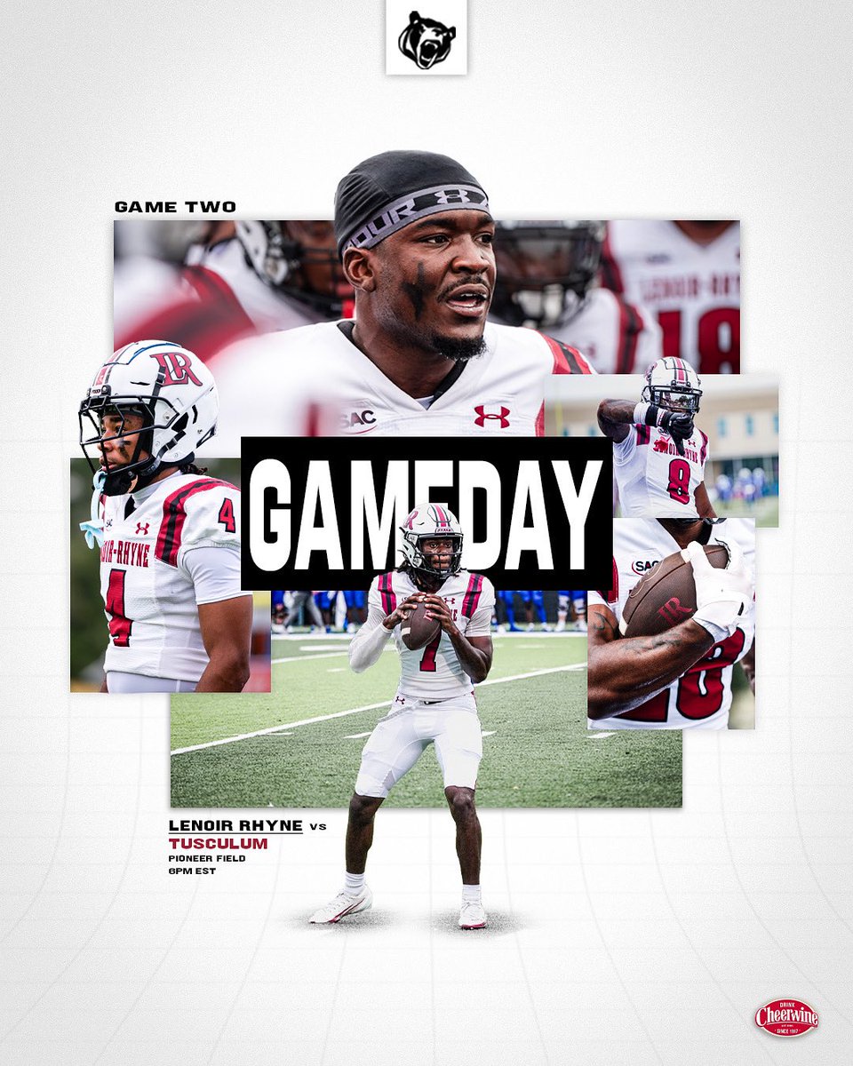 𝐀𝐧𝐨𝐭𝐡𝐞𝐫 𝐝𝐚𝐲 𝐨𝐧 𝐭𝐡𝐞 𝐫𝐨𝐚𝐝 

Game 2 
🆚 Tusculum University 
⏰6:00pm 
🎥 FloSports 

#GOBEARS | #BetweenTheBricks | #W1N