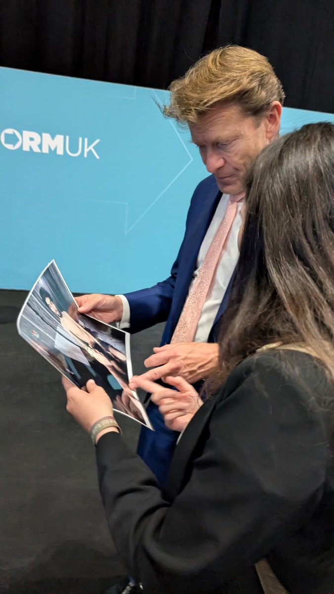 TiceRichard's tweet photo. Yesterday marked 700 days since Evyatar David was taken hostage in Gaza. 

I had the honour of meeting his cousin, Tamar Eshet, at the Reform UK conference. 

Her strength is extraordinary. I thank her for speaking so powerfully. 

We must never forget Evyatar, or any of the hostages.