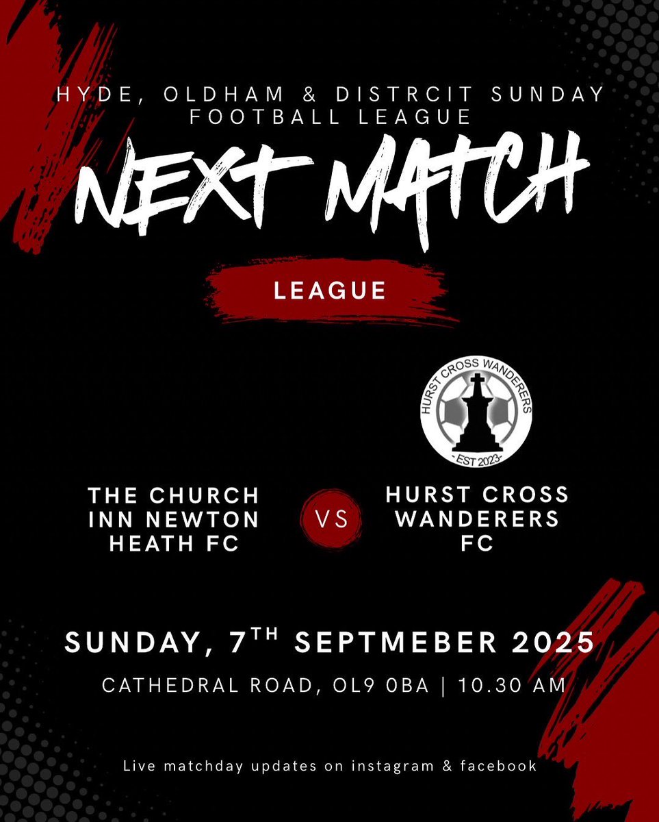 another season starts tomorrow, a third together and looking to improve on the last 2 ⚽️⚫️🔴 

#UPTHECROSS❌