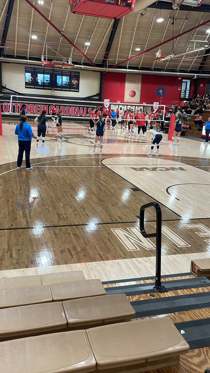 Back at Otterbein for the Gators vs Cardinals vball game! Always love being back on campus!