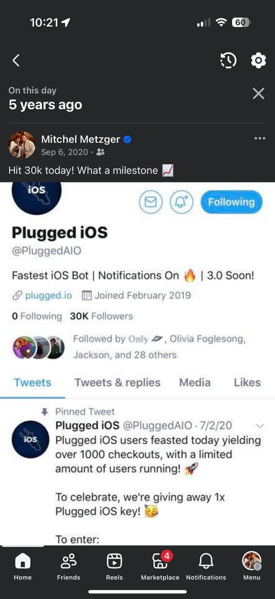 5 years wow. Miss <a href="/PluggedAIO/">Plugged iOS</a> 🙏🏻