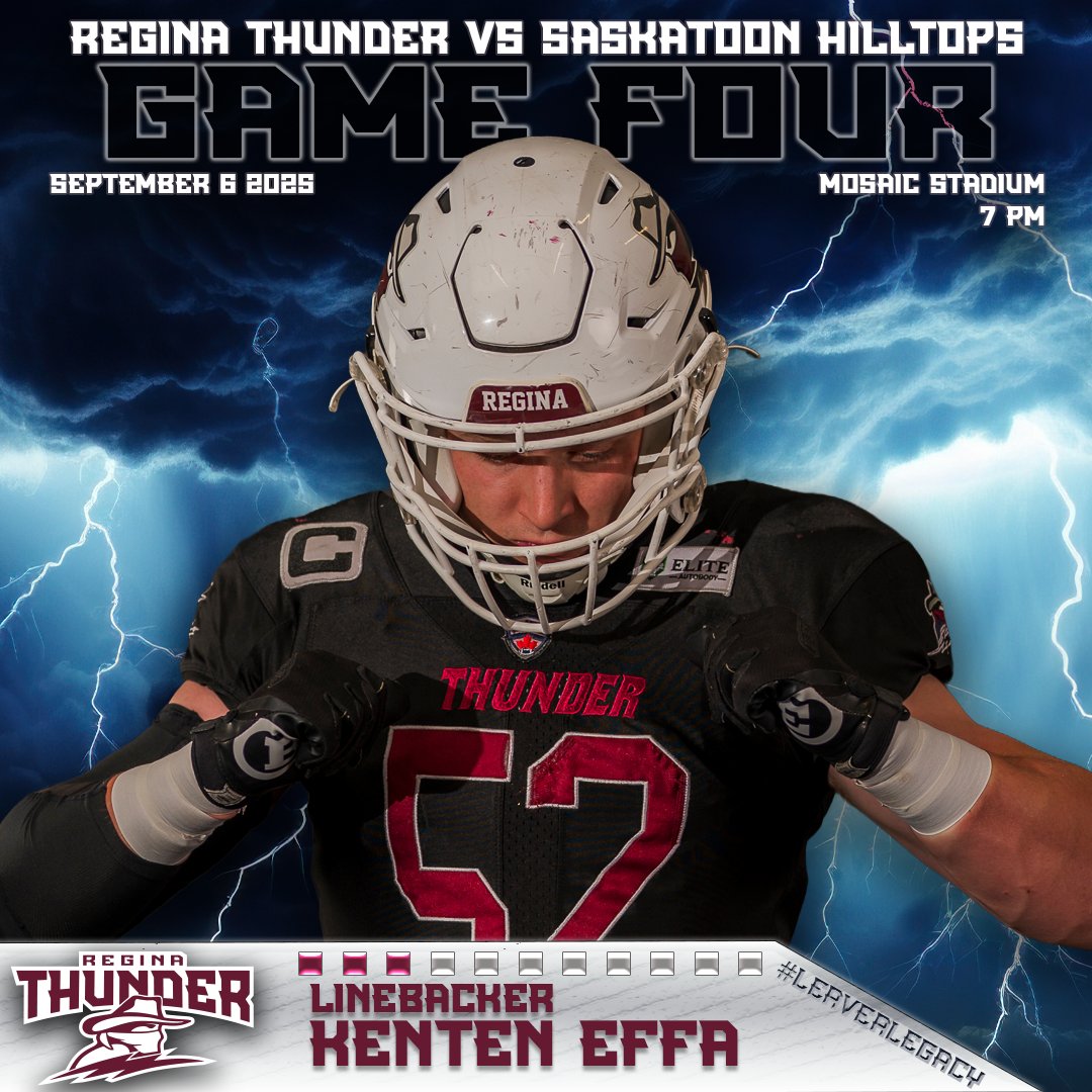 7 PM!

Mosaic Stadium!

Hilltops vs Thunder!

If you can't be in the stands AccessNow Sports or CJFLTV.com have you covered!

 #LeaveALegacy #TogetherWeRoll