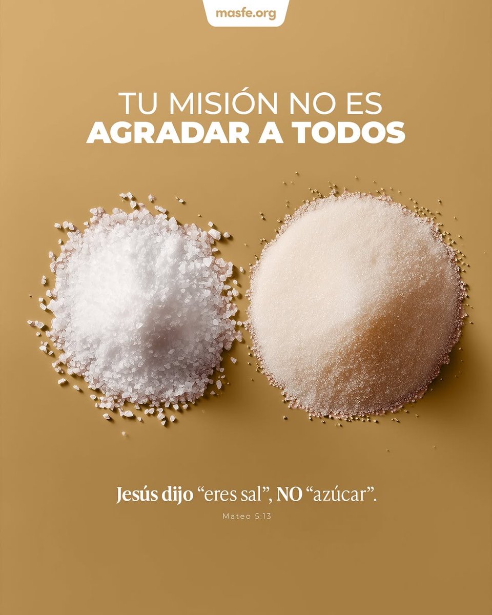 Masfe_org's tweet photo. Recuerda, tu propósito no es agradar a todos, sino agradar a Dios. 💜
#masfe #Diosesprimero #enseñanzasdelabiblia #cristianos https://t.co/eSZitTFENx