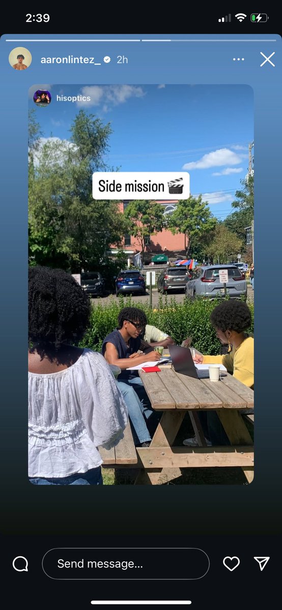 not me being a director