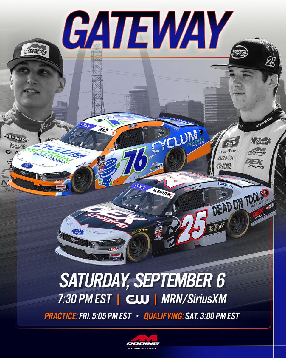 Starting the day early here with tech inspections ahead of qualifying here <a href="/WWTRaceway/">WWT Raceway</a>! Catch all the action on <a href="/TheCW_Sports/">The CW Sports</a>! 

<a href="/HBurtonRacing/">Harrison Burton</a> | <a href="/deximaging/">DEX Imaging</a> | <a href="/deadontools/">Dead On Tools</a> | <a href="/MortonBuildings/">Morton Buildings</a> | <a href="/airboxpurifier/">AIRBOX™</a> 

<a href="/KoleRaz27/">Kole Raz</a> | <a href="/CyclumNextGen/">Cyclum NextGen Travel Centers</a> 

<a href="/XfinityRacing/">Xfinity Racing</a>