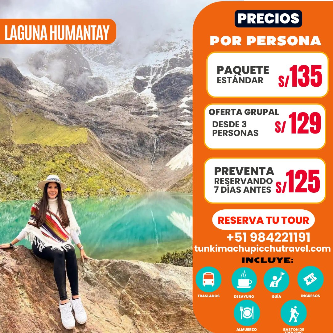 TunkiMapiTravel's tweet photo. Atrévete a vivir la aventura en la Laguna Humantay, un tesoro natural de aguas cristalinas al pie del nevado Salkantay. El tour te llevará por paisajes impresionantes, rodeados de montañas y aire puro. Disfruta de la tranquilidad y magia de este rincón andino. ¡Imperdible https://t.co/qufxpNyAnx