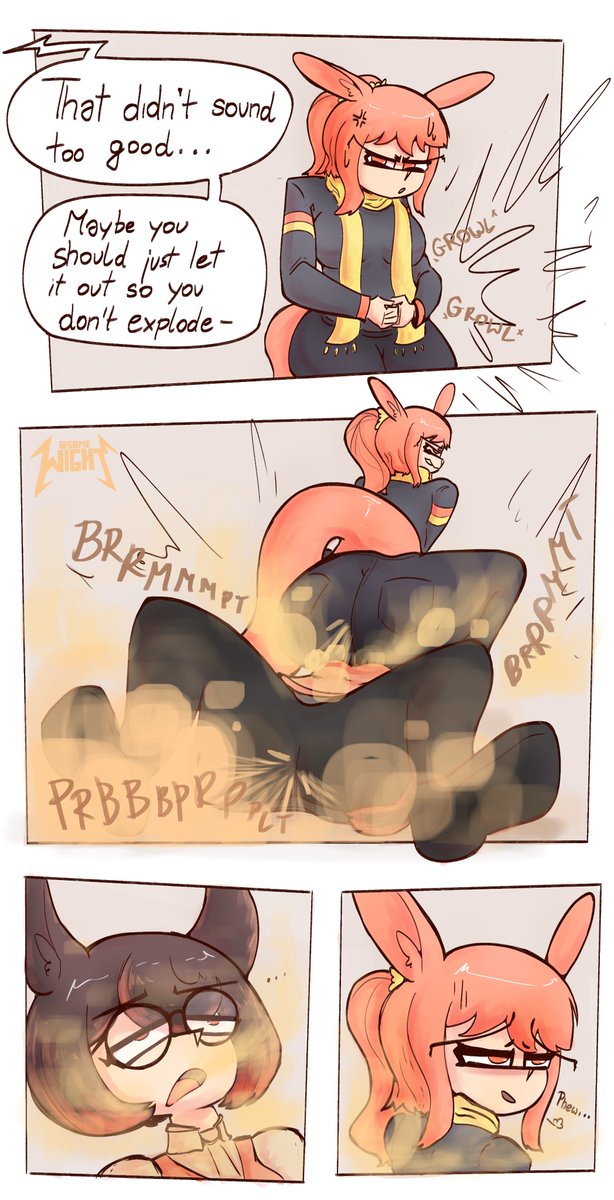 Sheila and Kali comm for <a href="/SumiPog/">“Sheila”pogg (18+) 🇦🇺🇦🇺</a>
 I got forced, bullied and harassed by this individual into making a sheila comic.
#fart #fartfetish #fartart