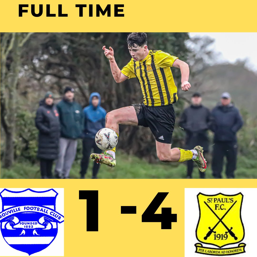 Congratulations to our first team, brilliant game against Grouville #stpaulsjsyfc