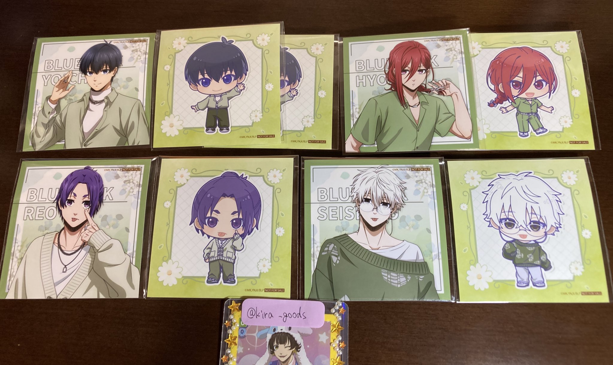 ブルーロック　御影玲王８点セット　white&pistachio　有楽町マルイ ブルーロック white&pistachio 有楽町 マルイ 御影 玲王 - メルカリ