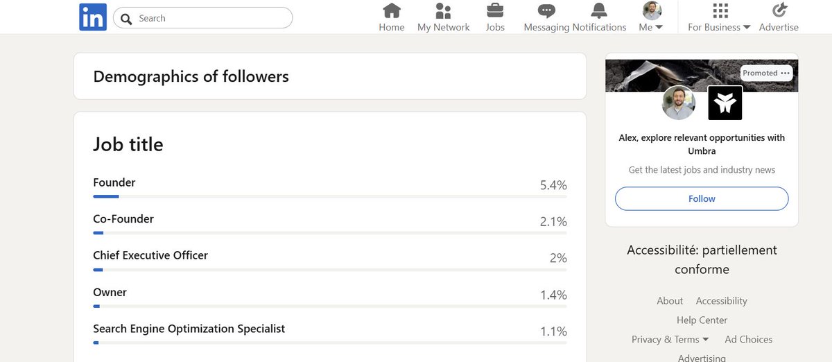 AlexGroberman_'s tweet image. I created my LinkedIn 39 weeks ago. 
Easiest algorithm to crack by a country mile.
Since then I have added $70,000 to my agency pipeline, generated five figures this month for SEO Stuff, built 7,300+ connections, logged 1,675,245 impressions, and reached 523,242 members.
Steal…