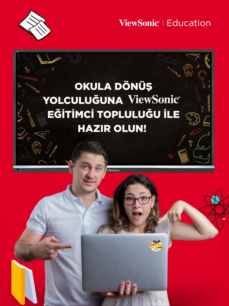 VSClassroomTR's tweet image. Okula dönüş zamanı geldi! Bu süreçte size rehberlik edecek tüm kaynaklar ViewSonic Eğitimci Topluluğu’nda sizi bekliyor. Alanında uzman eğitimcilerle bağlantı kurmak ve ihtiyaç duyduğunuz içeriklere kolayca ulaşmak için hemen topluluğumuza katılın!

#ViewSonic #ViewSonicClassroom