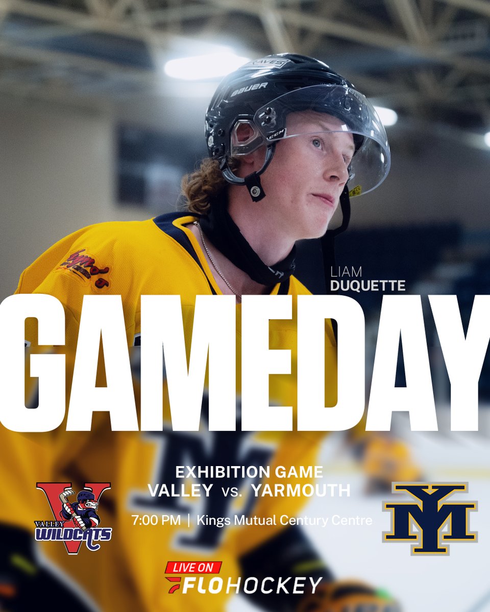 MarinersHockey's tweet photo. On the road for one last test run before we kick off the season at home next weekend.
๐ Bage Valley Wildcats
๐ Kings Mutual Century Centre
โฐ 7:00 PM
๐ https://t.co/F3PHB3Xqrx
#GoMarinersGo https://t.co/ipwYG0YPW9