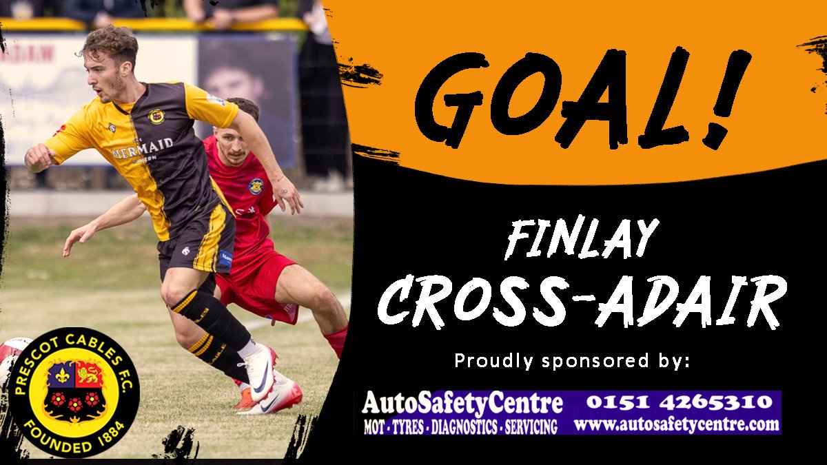 GOAL!! ⚽️ 

Finlay Cross-Adair from close range after great work from Jack Goodwin!

🟡⚫️1-0⚪️⚪️