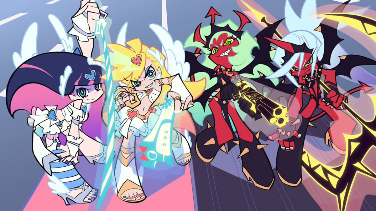 数週分たまってたNewパンスト観賞 相変わらず逆作画崩壊が良すぎる