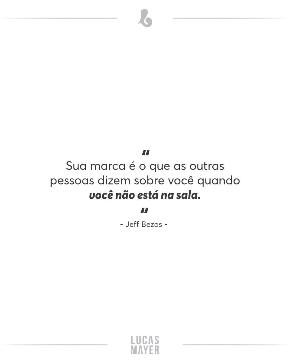 lucasmayerd's tweet photo. Você não pode dizer aos seus clientes qual é a sua marca.
Em última análise, é o que seus clientes estão contando uns aos outros sobre sua empresa. O que eles diriam sobre o seu negócio se você não estivesse presente?
O que eles diriam sobre você, o empresário, se  (...) https://t.co/EQdctsCbO7
