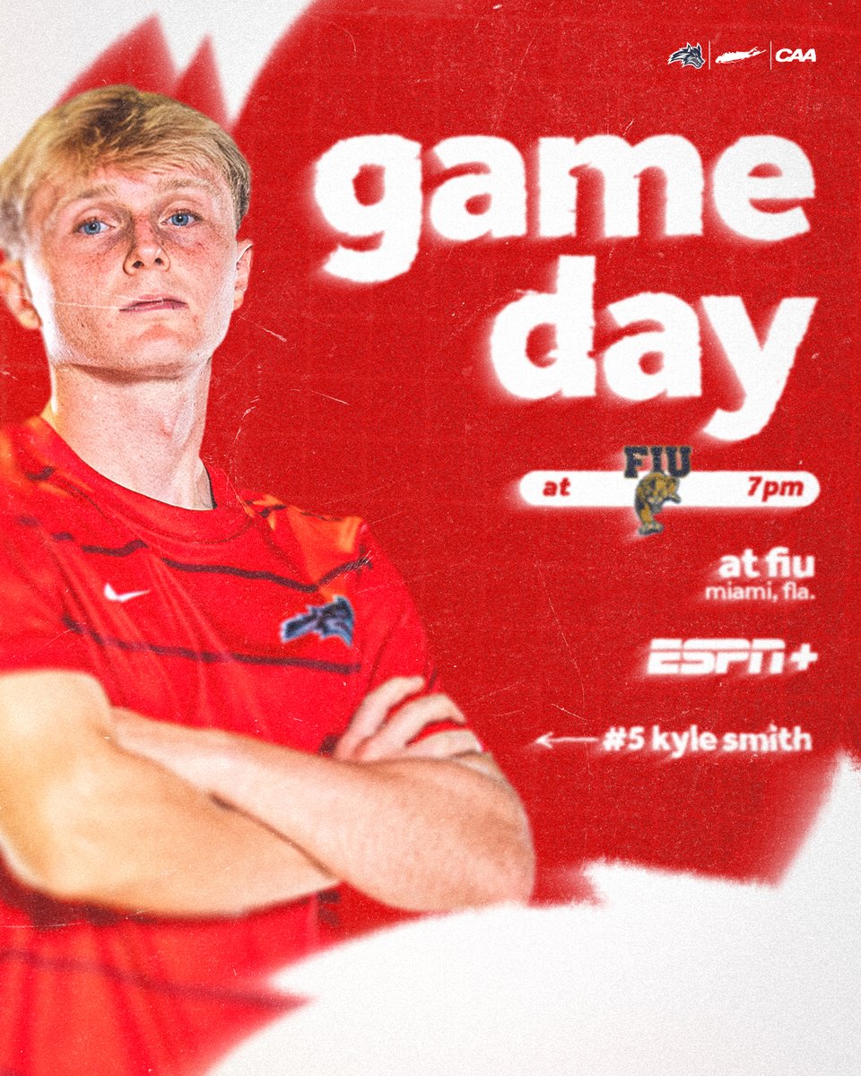 Miami Nights 🌃

🆚 FIU
⏰ 7:00 p.m.
📍 Miami, Fla.
🏟️ FIU Soccer Stadium
📊 bit.ly/3CsXvju (StatBroadcast)
💻 bit.ly/4mS63oE (ESPN+)

🌊🐺 x #CAASoccer