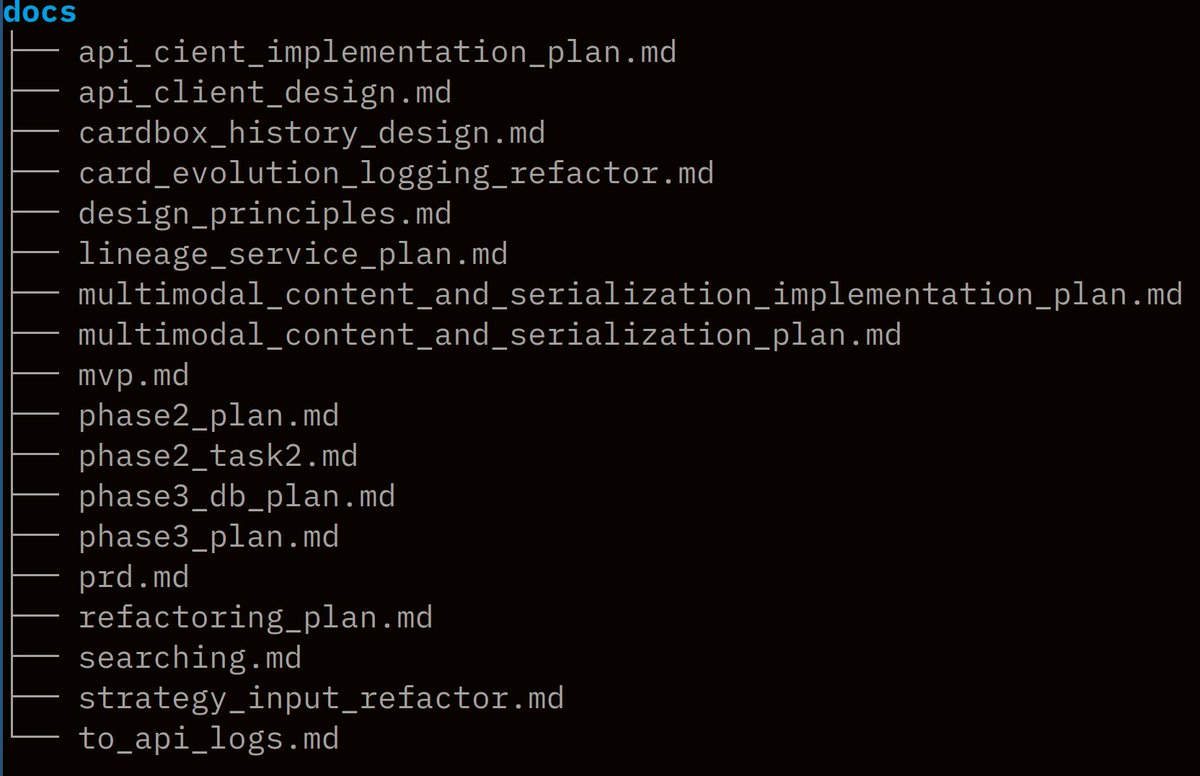 统计下手边的项目，大概95%代码是ai写的。文档有28195 tokens, 测试有22170个，但是真正的代码本身只有20320(后端代码没有html/css占数量）。我觉得这个比例是合适的，在这样的粒度下什么模型都表现不差，而且消耗很少。传统的工程训练和经验还是有用的，想搞vibe coding需要学的不是vibe而是coding