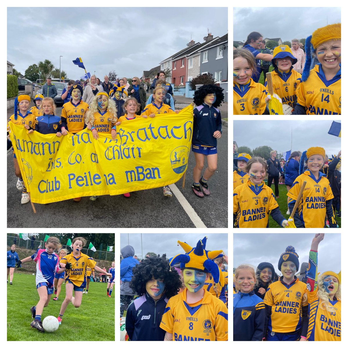 banner_ladies's tweet photo. Our U10s travelled to Passage West to take part in the @PassageWestLGF football blitz today. They had a fantastic day and were great reps for the club! Thanks to our hosts, coaches, parents and especially our brilliant @bannerladies U10s!💛💙💛💙💛💙 https://t.co/QmfV7eNOyi