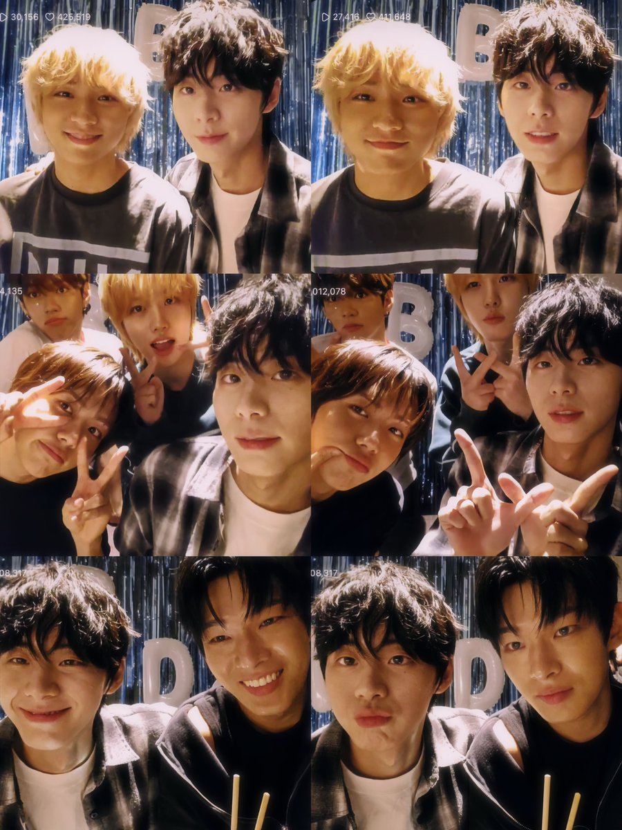 [★] ahof members with jeongwoo on his birthday weverse live

#AHOF #아홉 #JEONGWOO #서정우