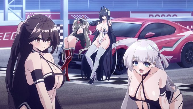 やっぱりこの姉妹のレースクイーン衣装えっちだ…あと姉の方が大きいとか言ってるけど瑞鶴お前も最高だわ