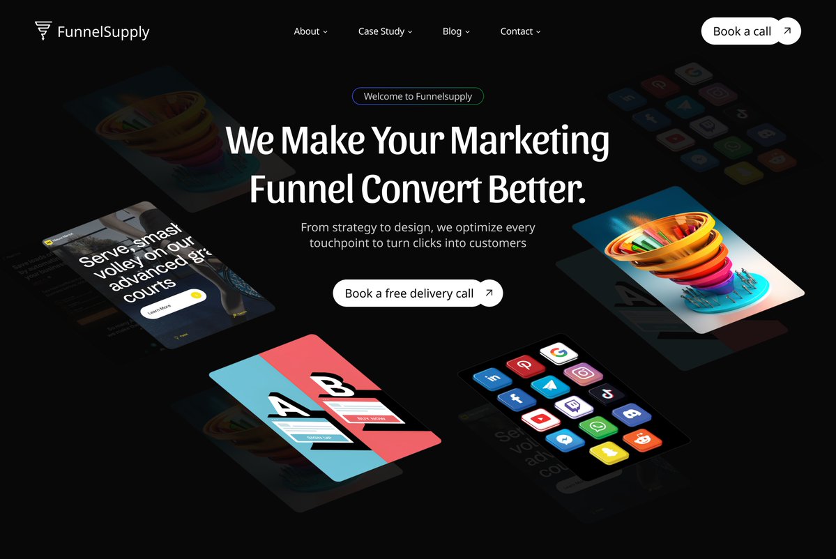 PRIMA (@afisolami) on Twitter photo How I vibedesigned funnel.supply by
<a href="/NielsBl85/">Niels @ ramenAI.com</a>
Sticking with the rule of impressing your users in just 10 seconds, here is how i redesigned the old hero section from a plain dark, little feel about the product to a visual appealing hero thats shouts about the How I vibedesigned funnel.supply by
<a href="/NielsBl85/">Niels @ ramenAI.com</a>
Sticking with the rule of impressing your users in just 10 seconds, here is how i redesigned the old hero section from a plain dark, little feel about the product to a visual appealing hero thats shouts about the
