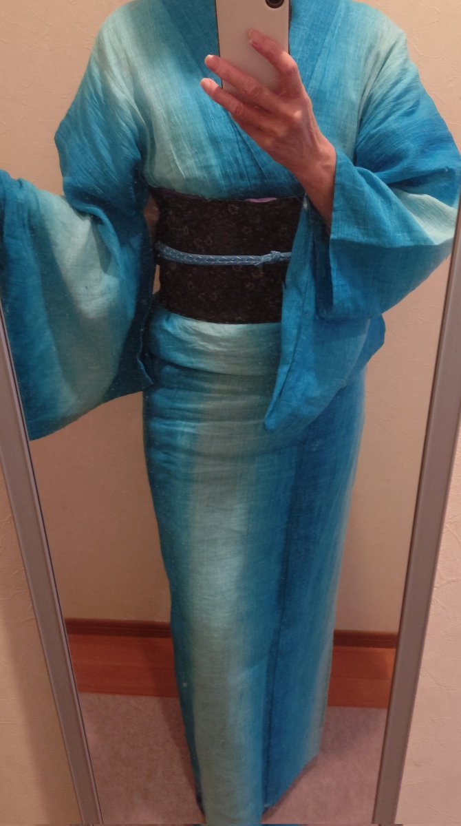 open⭐︎です❣️ 【着物と帯 時流】SK34◆正絹 夏着物 色無地◆ 着物 - Search / X