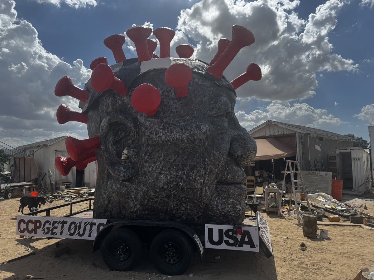 自由雕塑公园Liberty Sculpture Park (@lspactual) on Twitter photo #ccpvirus 将在今天从本公园出发,穿越美国到华盛顿DC , 抗议中共的暴政和他们释放病毒🦠的罪行。我们同时呼吁<a href="/MFA_China/">CHINA MFA Spokesperson 中国外交部发言人</a> 释放被“消失”已久的高智晟律师及其它政治犯。 #ccpvirus 将在今天从本公园出发,穿越美国到华盛顿DC , 抗议中共的暴政和他们释放病毒🦠的罪行。我们同时呼吁<a href="/MFA_China/">CHINA MFA Spokesperson 中国外交部发言人</a> 释放被“消失”已久的高智晟律师及其它政治犯。