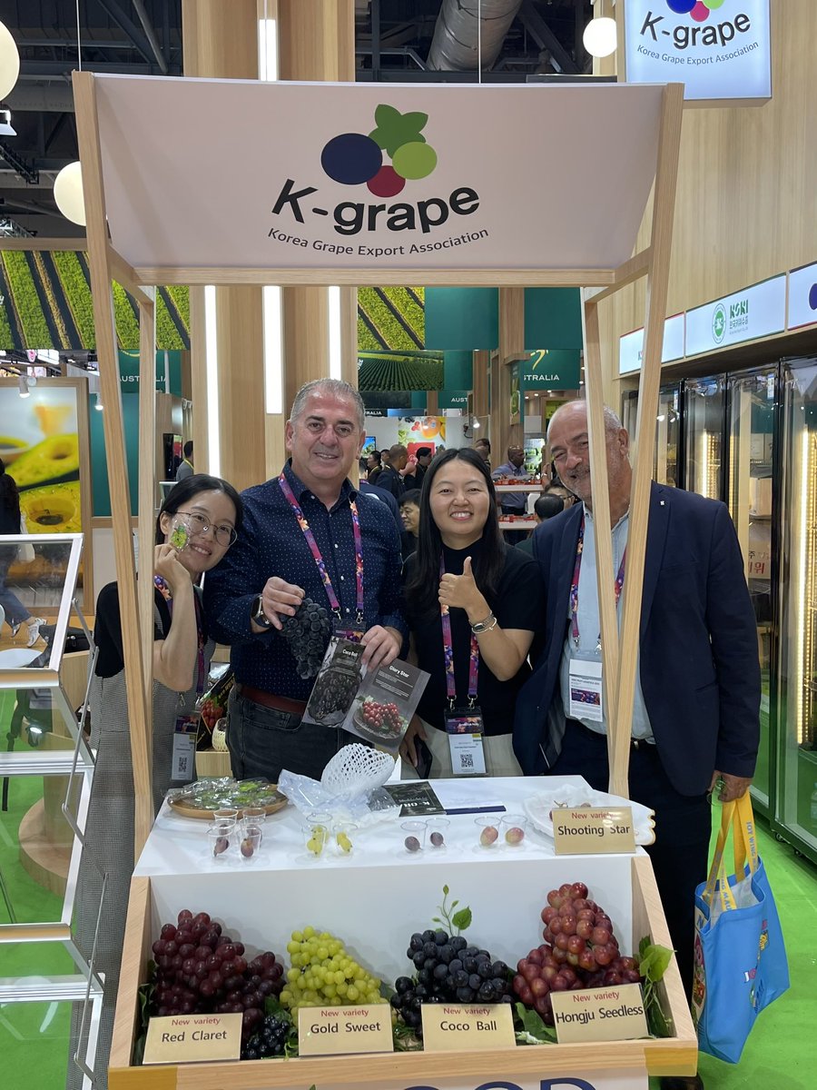 mtornel's tweet photo. IMiDA-ITUM grapes 🍇 in Asia Fruit Logística ‘25 🇭🇰 https://t.co/s8YDoPNTu7