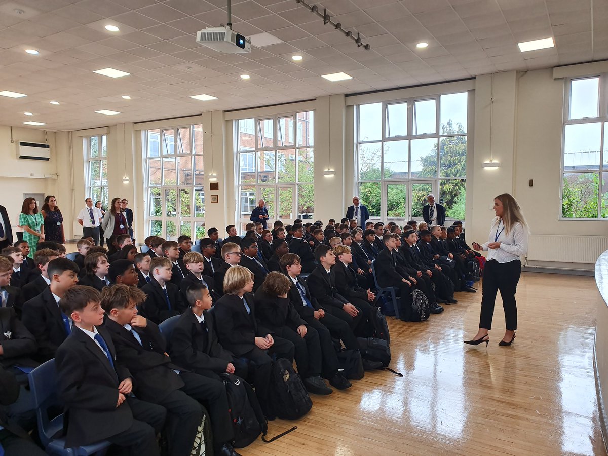 Our new Year 7 students have made a great start this week. Here they are in their first assembly with Mr Smith and Ms King..! <a href="/niallsmith1970/">Niall Smith</a>