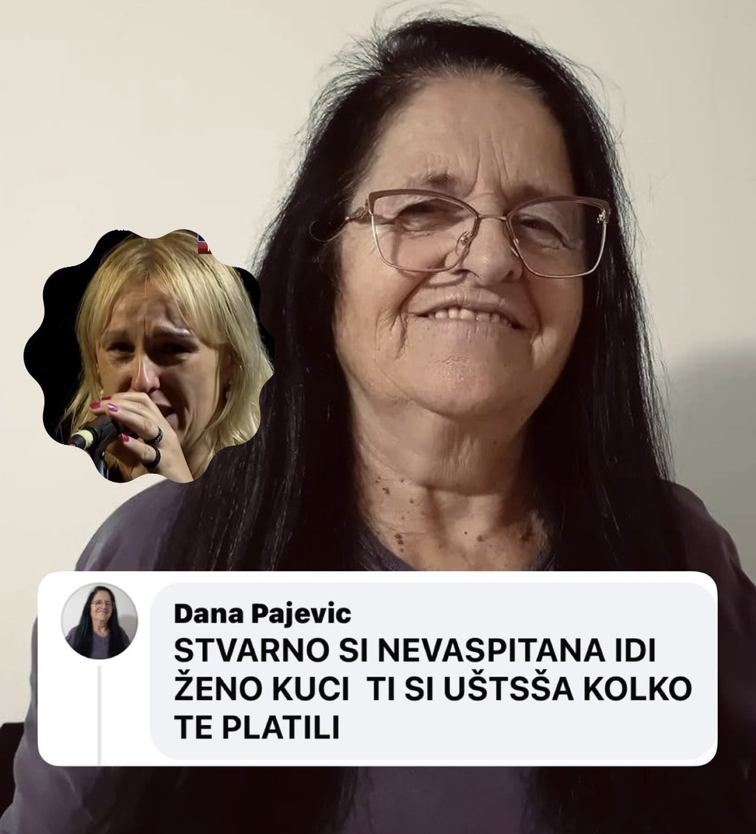 Učinimo je poznatom! #pamtimo 

Dana Pajević je ispod video snimka na kome se Dijana Hrka, žena kojoj je sin poginuo ispod nadstrešnice obraća Novosađanima Dijanu nazvala ,,ustaškinjom i plaćenicom,,

Ukoliko neko sazna više informacija o Dani neka ostavi u komentaru.