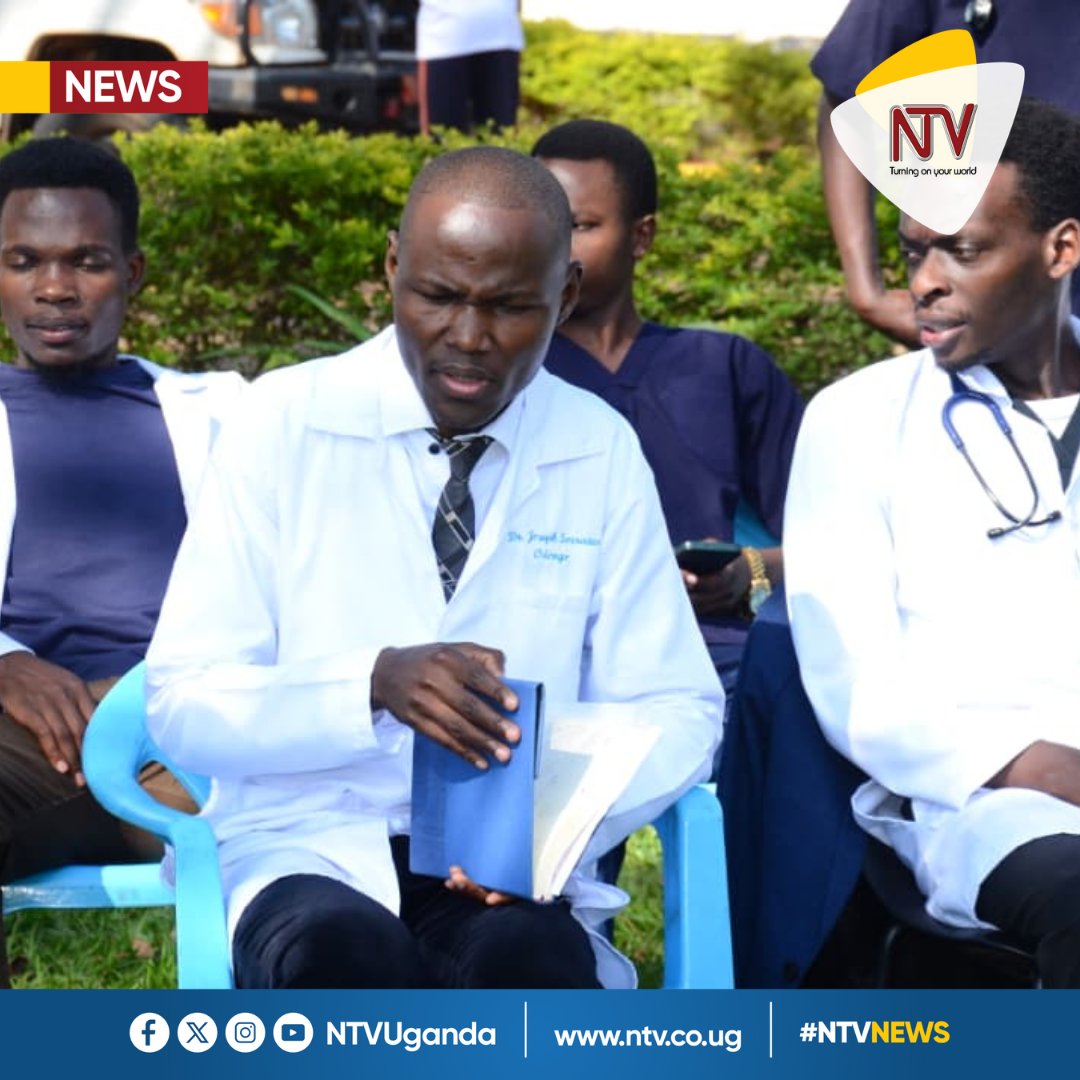 ntvuganda's tweet photo. UPDATE: With elections for the Federation of Uganda Medical Interns (FUMI) set for 27th September 2025, interns in Yumbe District, led by Socrates Joseph Odongo, are pushing for reforms through a set of "irreducible minimums." #NTVNews 

Odongo, a presidential candidate, promises to prioritize finalizing the internship policy, financial justice, structured career paths, post-internship employment plans, and better engagement with the Ministry of Health. He also advocates for enforcing public service guidelines on working hours and housing.

Nominations close today.

📸 Rashul Adidi, Yumbe District.