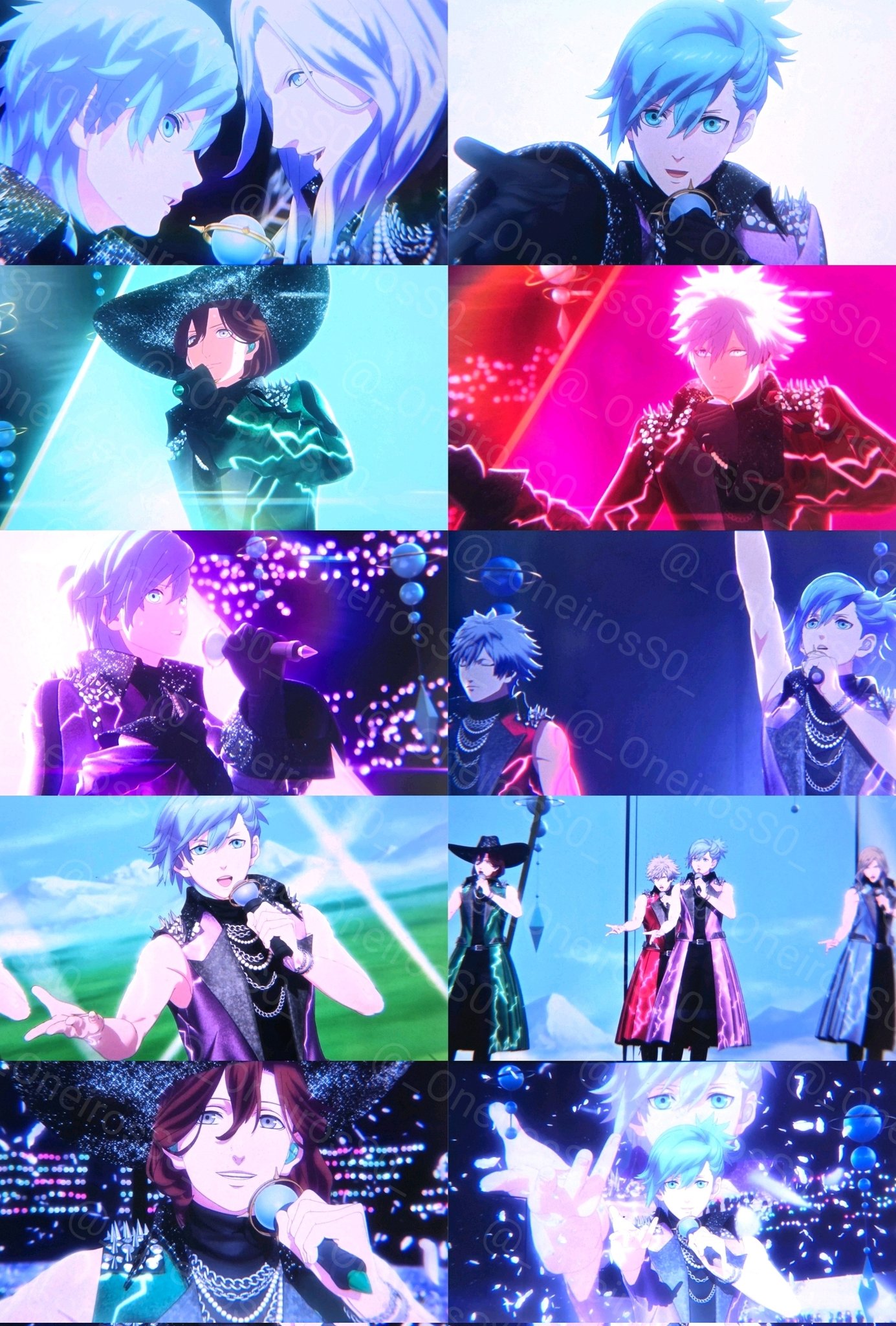 タブナイ フィルム 3分割 集合 嶺二 蘭丸 カミュ タブナイ フィルム 3分割 集合 嶺二 蘭丸 カミュ うたプリ