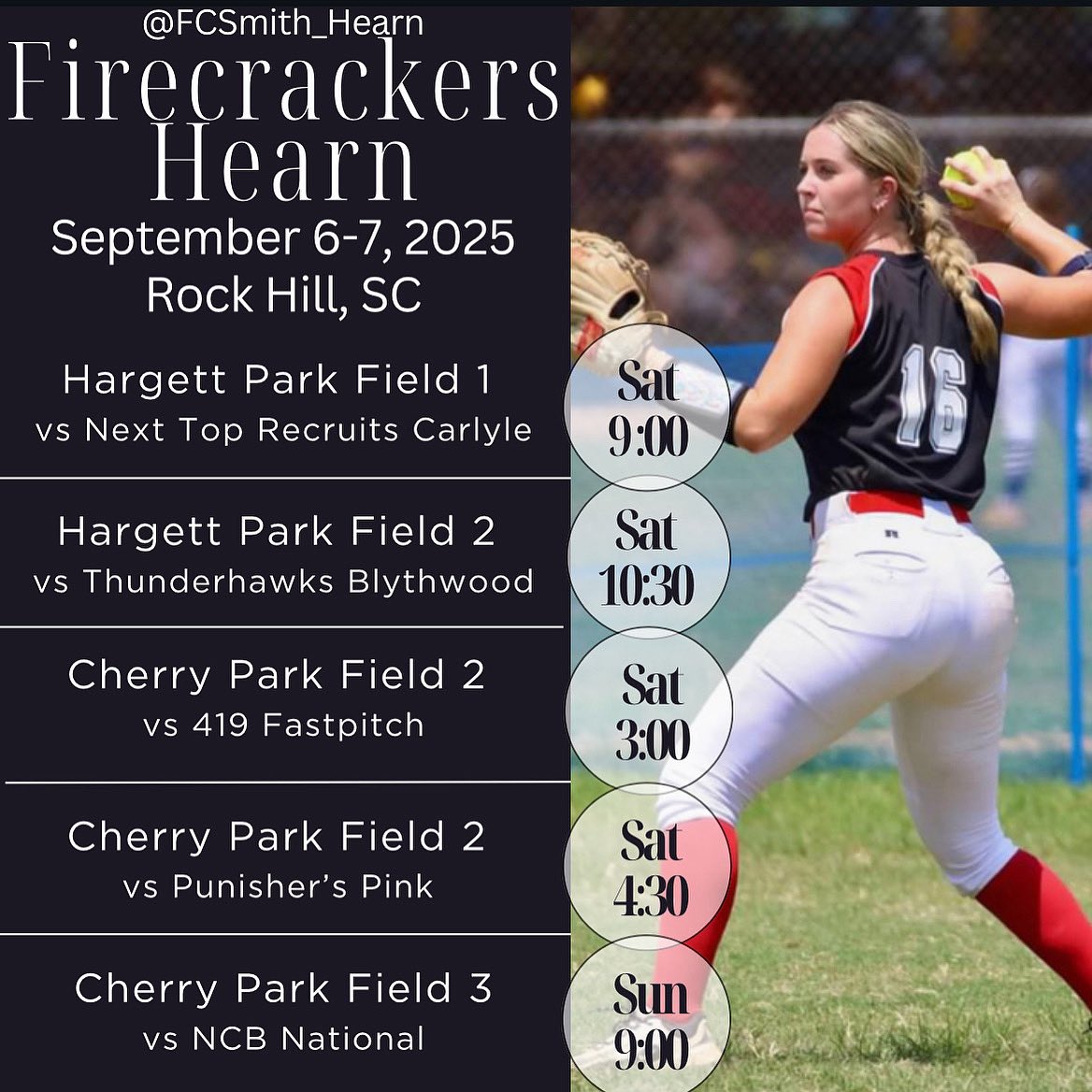 Firecrackers NC Hearn tweet media