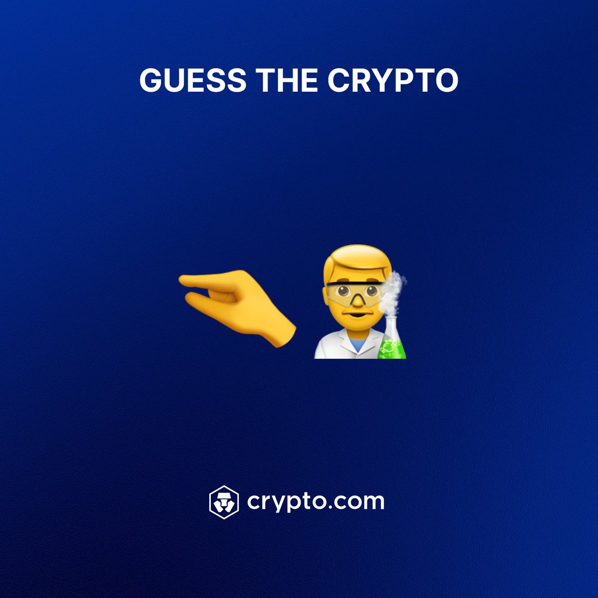 Hint: The left emoji is for the name, and the right is for the ticker.