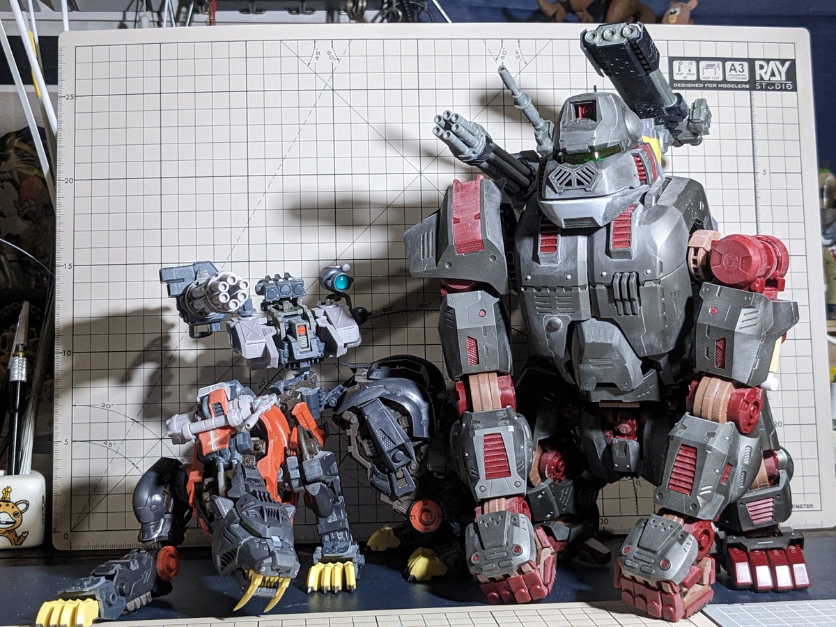 かっこよ🦍
#ZOIDS
#HMMゾイド