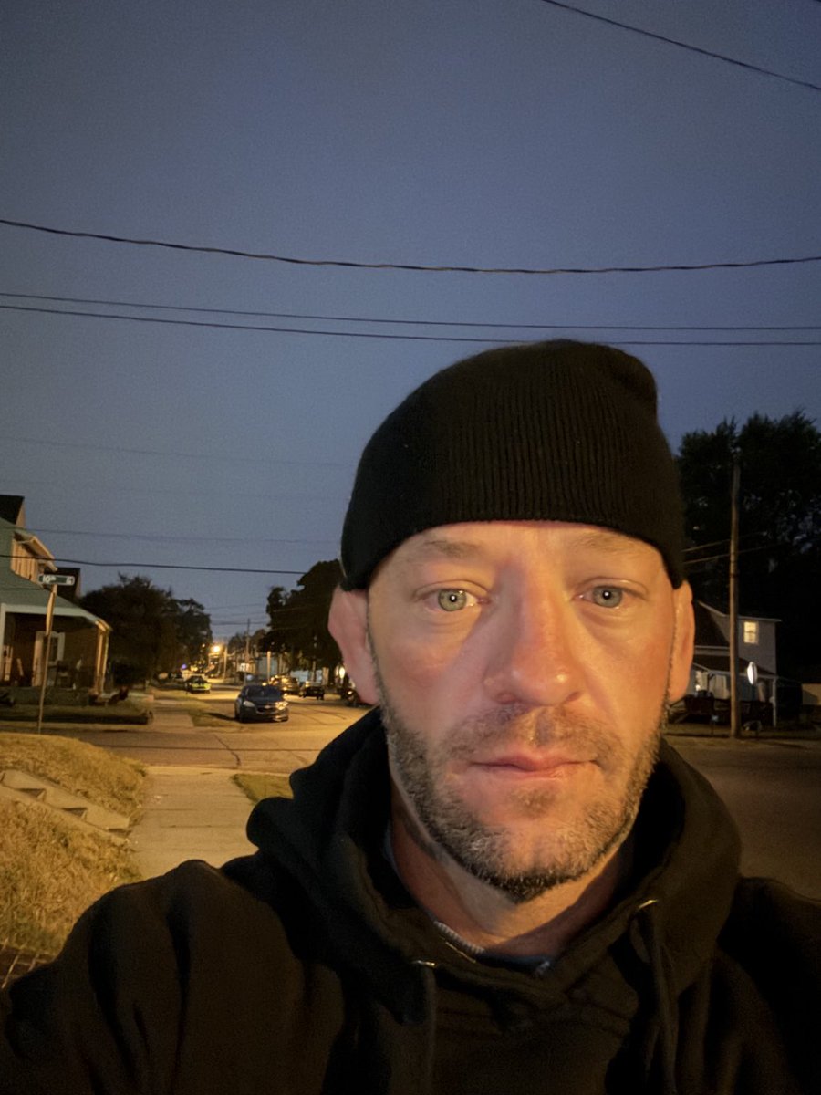 Early morning run before the sun in the rain hits different!!