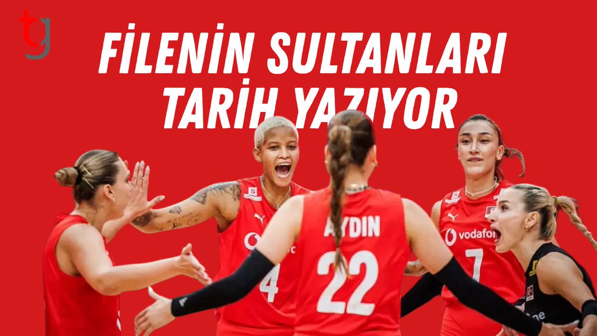 Tebrikler Filenin Sultanları 🇹🇷

Kadın Voleybol Milli Takımımız  FIVB Dünya Şampiyonasında  finale yükseldi.

Filenin Sultanlarını tebrik eder, final maçında başarılar dilerim.
#FileninSultanları