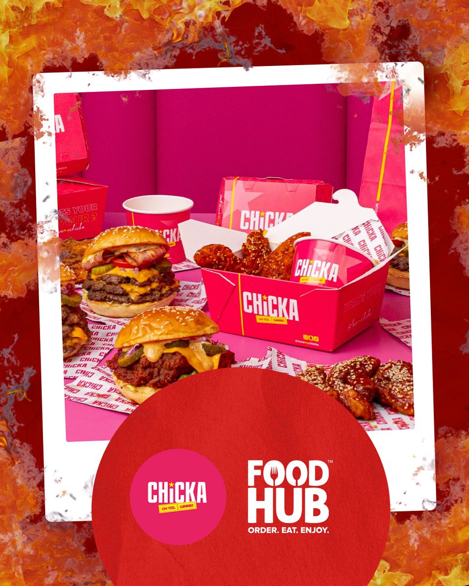 Big flavour, bigger cravings! Birmingham’s own Chicka is serving up unreal smash burgers, available on the  Foodhub app. 🍔

Order today and let the burgers come to you. 😍

#Foodhub #Chicka #BirminghamEats #SmashBurgerGoals #WestMidlands #Foodie #FoodLovers