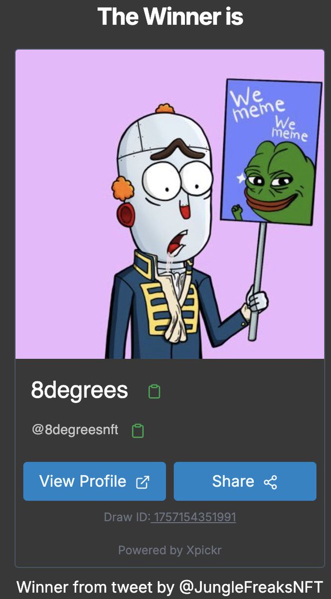 JUNGLE FREAKS tweet media