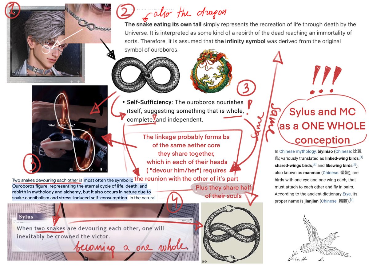 A bit of my theorizing… Sylus and MC as a ONE WHOLE conception