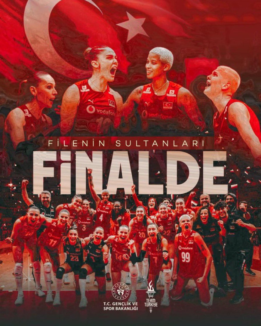 bybekirbozdag's tweet photo. Dünya Voleybol Şampiyonasında, yarı finalde Japonya’yı 3-1 mağlup ederek finale yükselen A Milli Kadın Voleybol Takımımızı #FileninSultanları’nı ve teknik heyetimizi gönülden tebrik ediyor, finalde başarılar diliyorum.

İnşallah Dünya Şampiyonluğu ve kupası da bizim olur. https://t.co/oqIvvYQyiJ