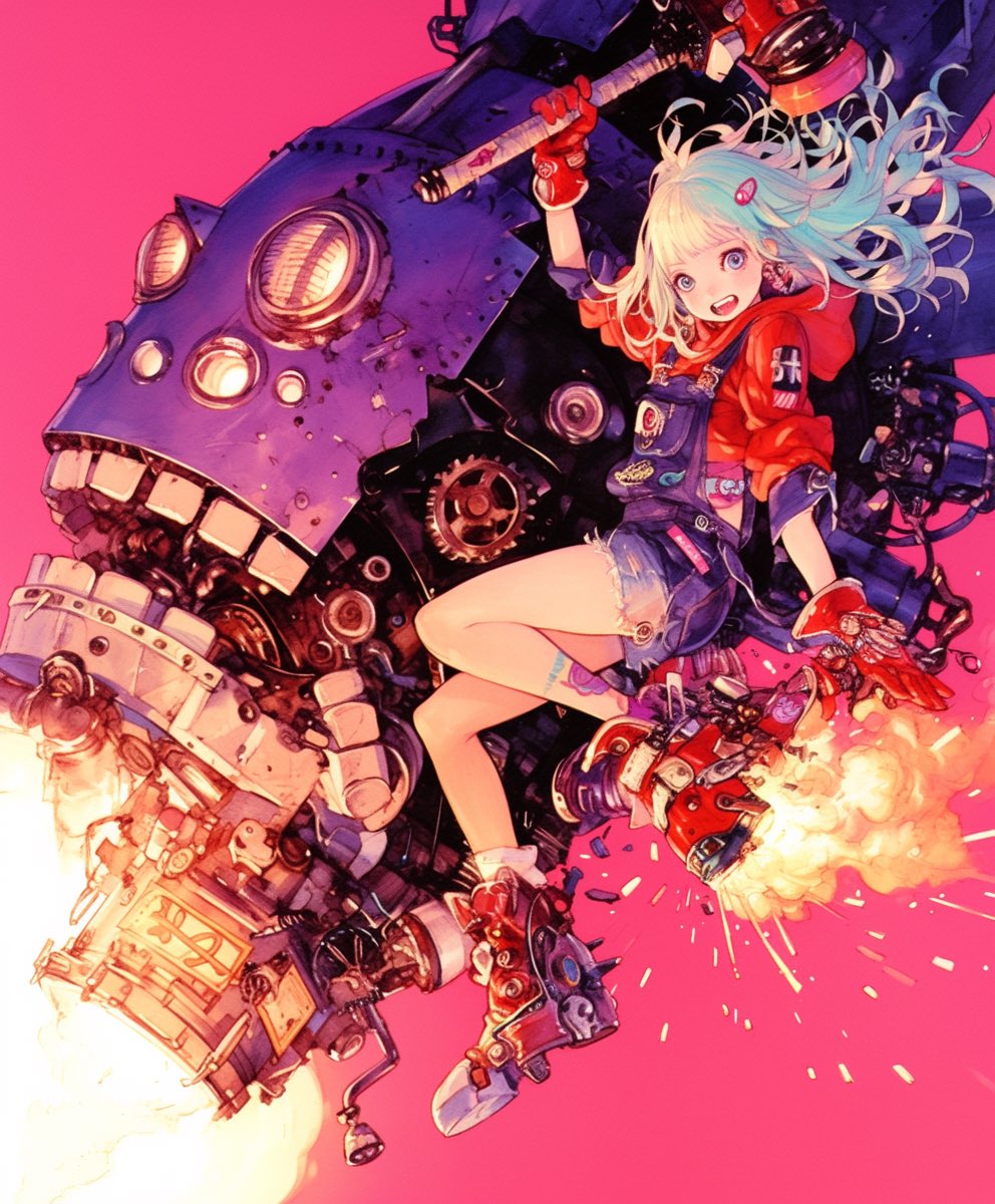 NeuralParadox's tweet image. クラッシャーガール