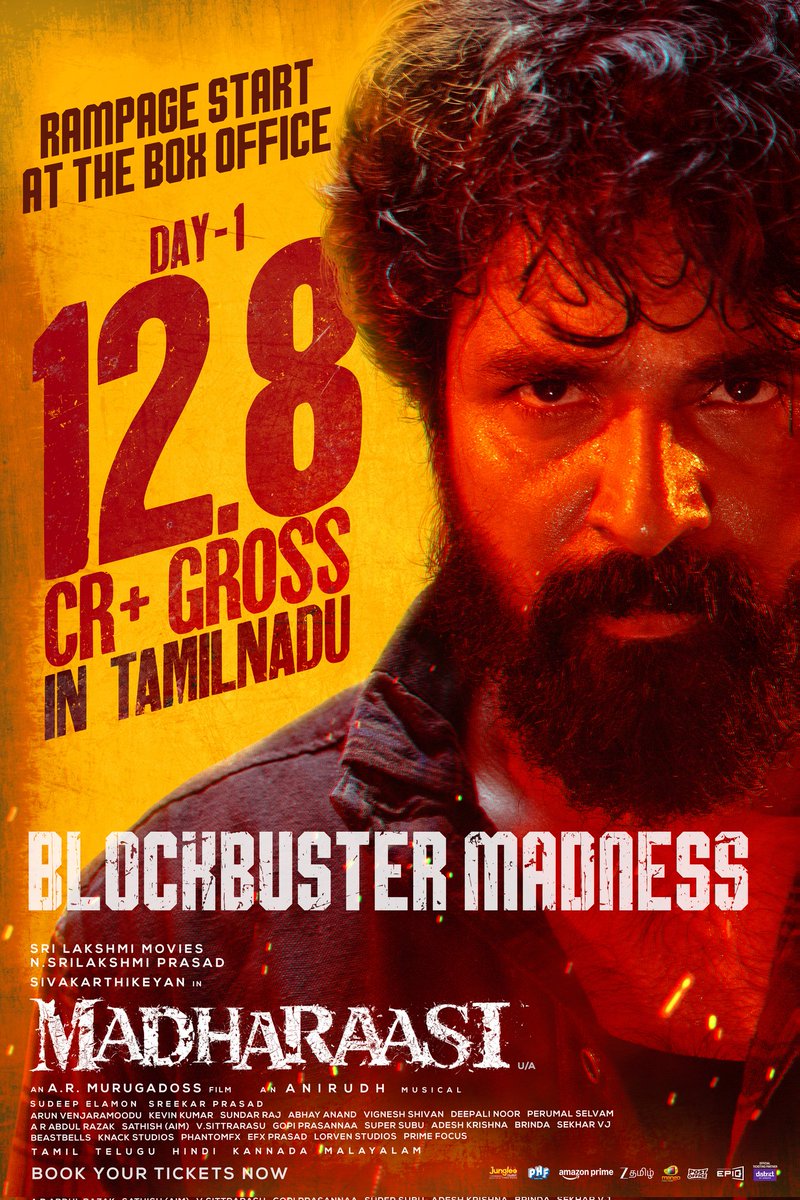 AnandSkfc's tweet photo. #SK 🔥✌️👍 #Madharaasi #Day1 #Tamilnadu https://t.co/JvybsTAPkX