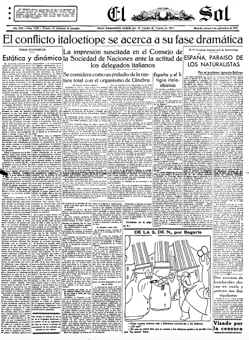 #TalDíaComoHoy  de hace 90 años se inauguró en Madrid el VI Congreso Internacional de Entomología. Lo analizo en El cenit de la ciencia republicana. Y ofrezco más noticias científico-técnicas, educativas y culturales en leonciolopezocon.wixsite.com/cronicarep/pos…