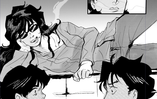 hy...been cooking some nyala comix dri kmrn have some arun panels cuz i only gaf about her atp #ocs