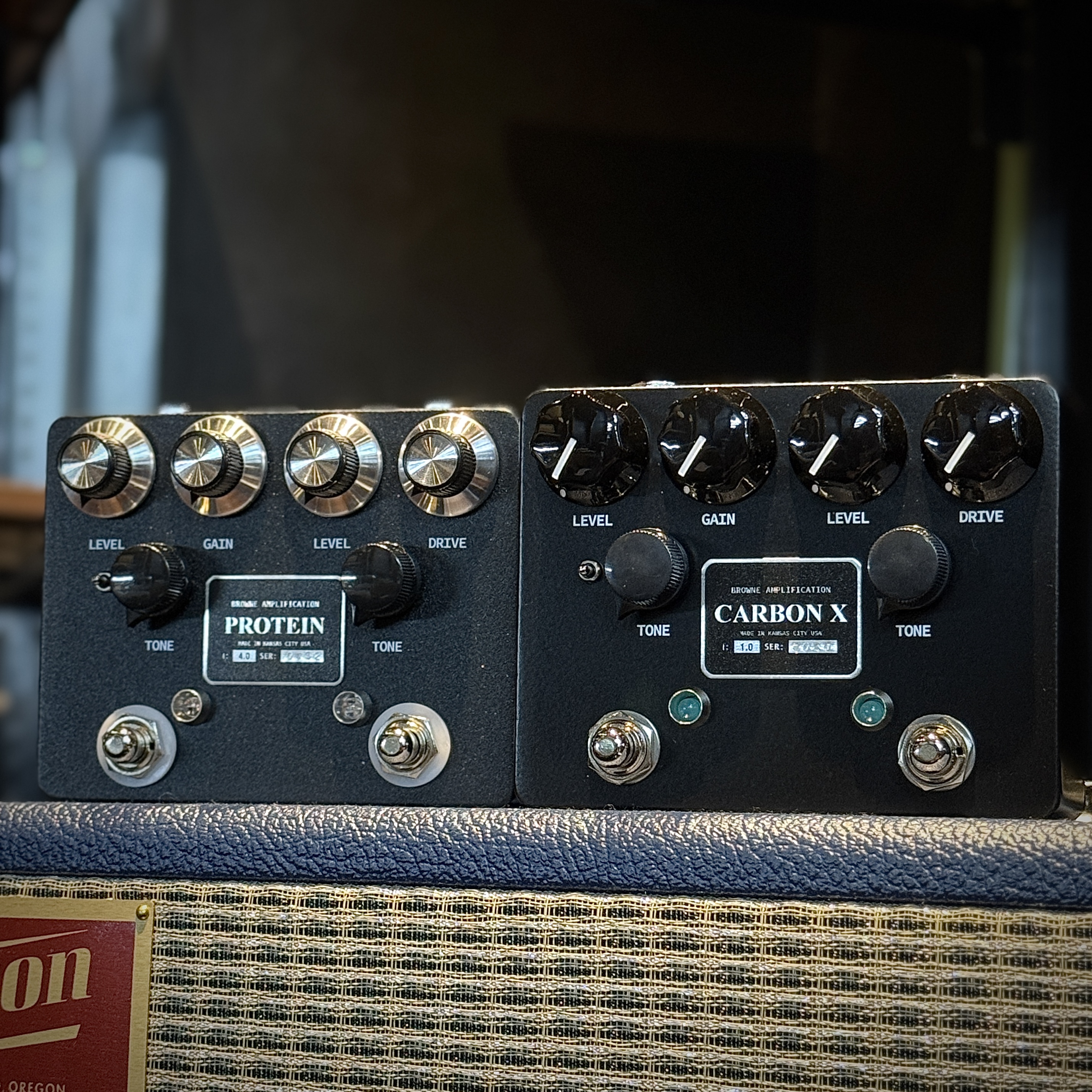 【最終値下げ】Browne Amplification/CARBON X【美品】 楽天市場】Browne Amplification Carbon X Pedal デュアル