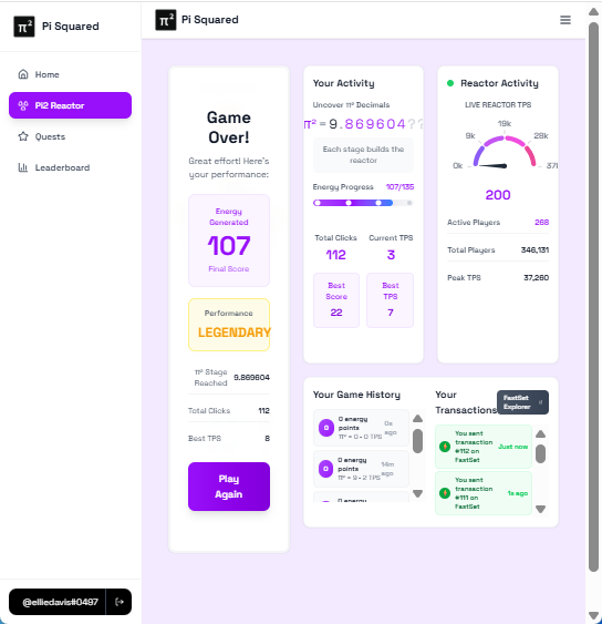 My best result to date
<a href="/pisquared/"></a>